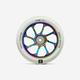 120mm Alu Core Pu Freestyle Scooter Wheel - Neochrome/transparent