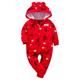 Slowmoose Baby Rompers Animal Shapel Halloween Clothes Set Red 24M