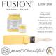 Fusion Mineral Paint LITTLE STAR, bright yellow paint, water-based furniture paint, no brush marks, eco-friendly paint, 500ml & 37ml