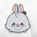 Disney Jewelry | 5/$25 Disney Alice In Wonderland White Rabbit Tsum Tsum Pin | Color: White | Size: Os