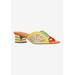 Women's Lemon8 Sandal by J. Renee in Lime Yellow Orange (Size 7 M)