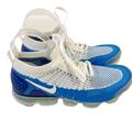 Nike Shoes | Nike Air Vapormax Flyknit 2 Racer Blue White Mens Athletic Running Shoes | Color: Blue/White | Size: 7