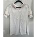 Madewell Dresses | Madewell Rainbow Smocked Trapeze Dress Size S | Color: White | Size: S