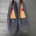 Coach Shoes | Coach Womens Suede Loafer With Studs | Color: Blue | Size: 6