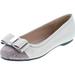 Jessica Simpson Shoes | Jessica Simpson Portia Silver/Metallic Childg Flats-Shoes 4 New | Color: Silver | Size: 4bb