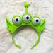 Disney Accessories | Disney Parks Pixar Fest Toy Story Green Men Alien Light Glow Ears Headband | Color: Green | Size: Os