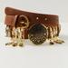 Free People Accessories | Free People Cairo Embellished Belt New Without Tags Choose Size | Color: Brown/Gold | Size: Various