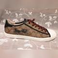 Coach Shoes | Coach Mens Sneakers | Color: Red/Tan | Size: 11.5