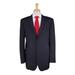 Burberry Suits & Blazers | Burberry London Navy Blue Striped 2-Btn Luxury Wool Suit 44l | Color: Blue | Size: 44l