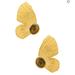 Anthropologie Jewelry | Gold Butterfly Dangle Earrings N356 | Color: Brown/Gold | Size: Os