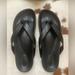 J. Crew Shoes | J Crew Pacific Leather Thong Sandals | Color: Black | Size: 8.5