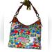 Dooney & Bourke Bags | Euc *Rare* Dooney & Bourke Tropical Island Hobo Bag | Color: Brown/Red | Size: Os