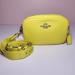 Coach Bags | Coach Ch689 Mini Jamie Camera Bag Neon Pebble Leather Crossbody Bright Y | Color: Red/Silver/Yellow | Size: Os