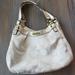 Coach Bags | Coach Madison Soho Hobo Ivory Gold Leather Trim No. H1294-F20584 | Color: Cream/Gold | Size: Os