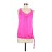 Danskin Now Active Tank Top: Pink Activewear - Women's Size Medium