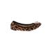 Kate Spade New York Flats: Brown Leopard Print Shoes - Women's Size 9 - Round Toe