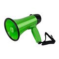 JYARZ Megaphone Speaker Hand Megaphone 25w Great Recording Megaphones Built-in Siren Outdoor Activities Megaphone Speaker Referee Bullhorn Portable Megaphone (Color : Grün)