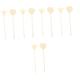 UPKOCH 60 Pcs Diy Fairy Stick Kids Outfits Graffiti Toy Princess Costumes Girl Clothes Paper Making Kits Role Play Outfits Princess Toy Handmade Materials Slush Child Wooden