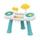 Fonowx Kids Drum Toy Baby Drum Musical Toy Musical Instrument for 6 12 18 Month, Blue