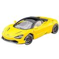 EEASSA car model car decoration For McLaren 720S 1:24 sports car alloy car model toy car ornaments toys gifts model ornaments (Color : Yellow)