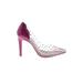 BP. Heels: Slip On Stilleto Cocktail Pink Shoes - Women's Size 7 - Pointed Toe