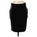 Romeo & Juliet Couture Formal Pencil Skirt Knee Length: Black Solid Bottoms - Women's Size Small