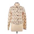 Aventura Jacket: Ivory Floral Jackets & Outerwear - Women's Size Large