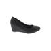 Seychelles Wedges: Black Solid Shoes - Women's Size 6 - Round Toe