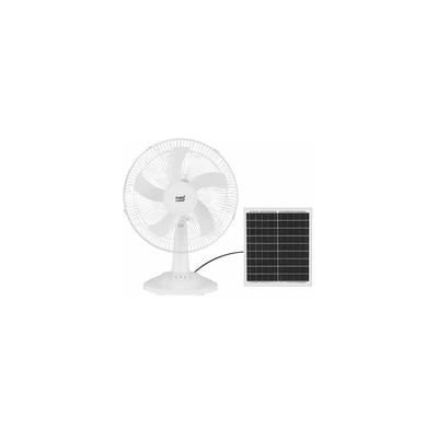 DC-Solarventilator, weißer Ventilator, 20 w, 3 Geschwindigkeiten, 63 x 43 x 30,5 cm