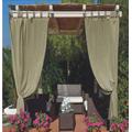 Megashopitalia Sonnensegel für Pavillon, Pergola, Veranda, wasserdicht, schimmelresistent, Harz, wasserabweisend, 140 x 270 cm (Taupe) …