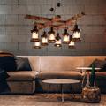 8-Light 68 cm Mini Style Chandelier Metal Glass Painted Finishes Rustic / Lodge / Artistic 110-120V / 220-240V