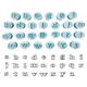 26Pcs/set Baking Pastry Mold Letter Fondant Cookie Cutter UpperLowercase Alphabet and Number Cake Decoration DIY Cake Tools for Kids