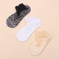 3 Pairs Women's Ankle Socks Low Cut Socks Wedding Work Holiday Lace Polyester Sexy Lolita Cute Socks