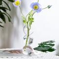 Creative Multiple Glass Ball Connected Vases Simple And Transparent Flower Containers Ball Vase Decorative Decorations Suitable For Indoor Use in All Seasons