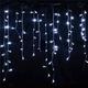 LED Curtain Lights Solar 3x0.5m 4mx0.6m 5x0.8 24V Low Voltage Remote Control Solar Power Plug-in Dual Purpose String Light Thanksgiving Christmas Outdoor Party Garden Decoration Fairy Lights Gypsophila 1 set