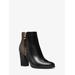 Britt Signature Logo Trim Ankle Boot