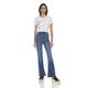 DKNY Women's Boreum High Rise Flare Jeans, Medium Wash Denim, 29