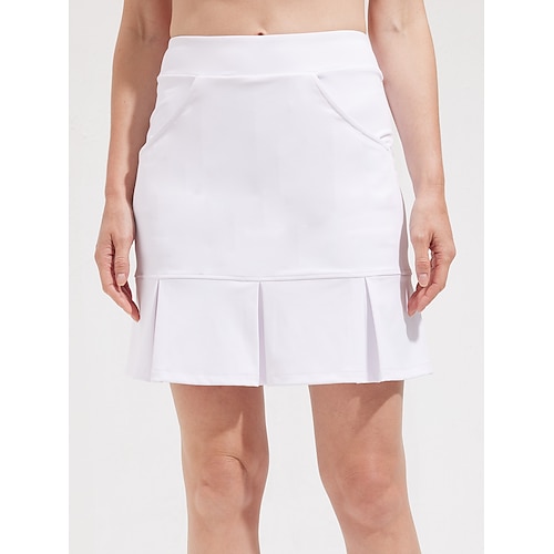 Damen Golf-Skorts Dunkelrosa Schwarz Weiß Rock Damen-Golfkleidung, Kleidung, Outfits, Kleidung Image