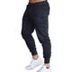 Herren Jogginghose Trainingshose Jogginghose Jogger Trainingshosen Trainingshose Sporthose Tasche Elastische Taille Feste Farbe Leichtgewichtig Casual Täglich Hose sportlich Schwarzine Wein