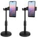 2 Pcs Cell Phone Car Mount Accessories for Mobile Gadgets Holder Cellphone Stand Desktop