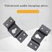 5pcs Universal Speaker Wall Mount Bracket Ceiling Stand Clamp Surround Speaker Rear Hook Hanger Plate for Speaker Dropship