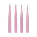 Pristin Eyebrow Tweezers With Case 4pcs Stainless Steel Eye Eyebrow Makeup Hair Set With Case Eyebrow Set With Hair Removal Case 4pcs Daily Steel Eye Brow Tools Eyebrow Makeup Removal Stainless Steel