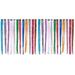 22 Pcs Tinsel Red Wig Braid Hair Accessories Silver Colorful Child