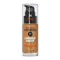 Liquid Foundation by Revlon ColorStay Face Makeup for Halloween Makeup Kit Combination & Oily Skin SPF 15 Medium-Full Coverage with Matte Finish Golden Caramel (360) 1.0 oz