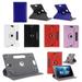 NUZYZ 360 Degree 7/8/9/10Inch Universal Tablet Flip Case Faux Leather Stand Cover