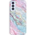 Velvet Caviar Compatible with Samsung Galaxy S21+ Plus Case Marble [8ft Drop Tested] w/Microfiber Lining - Cute Protective Phone Cases for Women (Holographic Pink Blue)