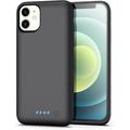 H HÂ·EÂ·TÂ·P Battery Case for iPhone 11 Newestã€�6800mAhã€‘ Protective Rechargeable Charging Case for iPhone11 External Battery Pack for iPhone 11 Portable Charger Case (6.1 inch) - Black