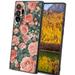 Compatible with Samsung Galaxy Note 20 Ultra 5G Phone Case Floral-rose-garden-patterns-6 Case Silicone Protective for Teen Girl Boy Case for Samsung Galaxy Note 20 Ultra 5G