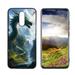 Majestic-dragon-realms-2 phone case for LG Xpression Plus 2 for Women Men Gifts Flexible Painting silicone Shockproof - Phone Cover for LG Xpression Plus 2