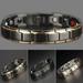 Men Magnetic Health Bracelet Bio Magnetic Anti-fatigue Bracelet Steel Jewelry HOT